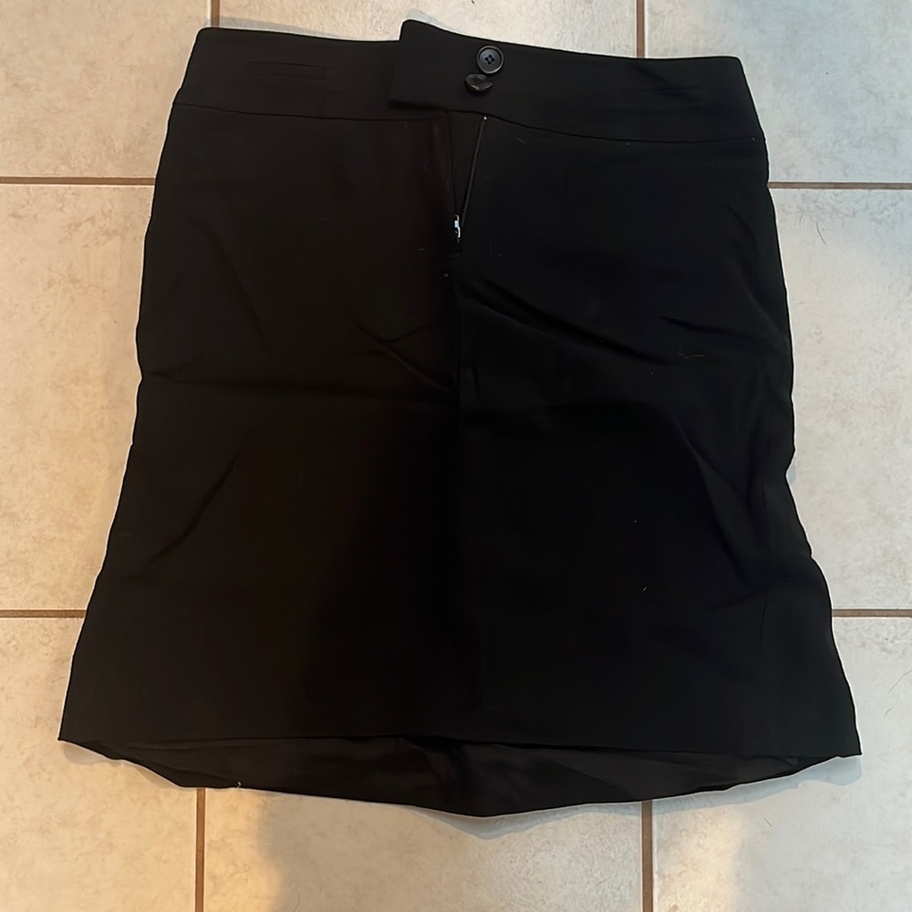 Loft Black Pencil Skirt Size 4